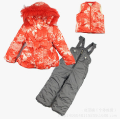 Костюм 3-ка зимний для девочек.